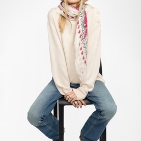 Kerry Heart Printed Scarf
