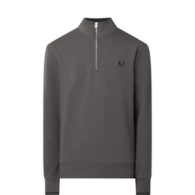 Laurel Logo Half-Zip Sweatshirt