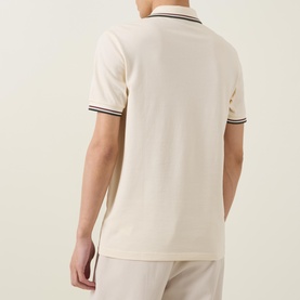 Twin Tipped Laurel Wreath Logo Polo Shirt