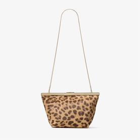 Ganache Leopard Clutch