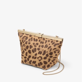 Ganache Leopard Clutch