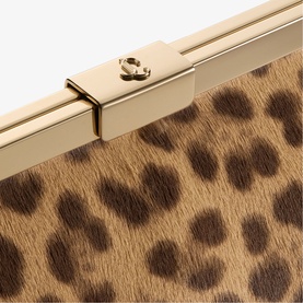 Ganache Leopard Clutch