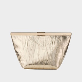 Ganache Metallic Clutch