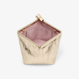 Ganache Metallic Clutch
