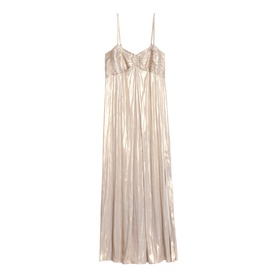 Rippie Pleated Slip Dress