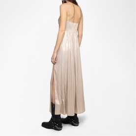 Rippie Pleated Slip Dress
