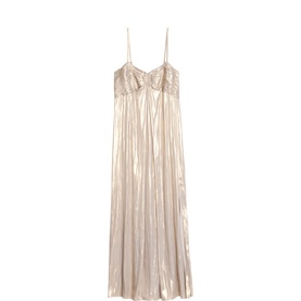 Rippie Pleated Slip Dress