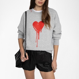 Oscar Heart Graphic Sweatshirt