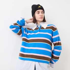 Future Logo Ribbed Knit Beanie Hat