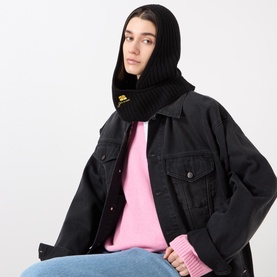 Future Logo Rib Knit Balaclava