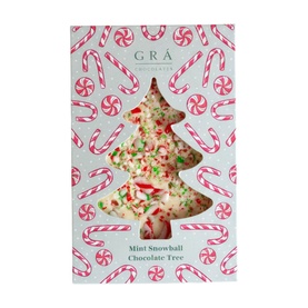 Mint Snowball Chocolate Tree 100g