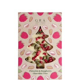 Pistachio and Raspberry Christmas Tree 100g