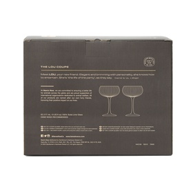 Lou Coupe Set of Two Glasses