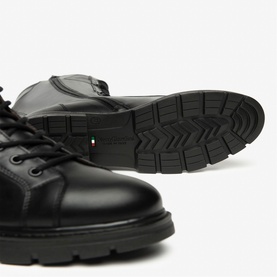 Guanto Leather Biker Boots