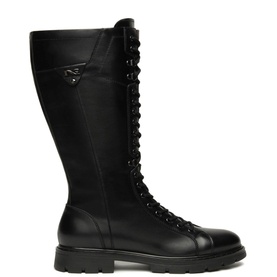 Guanto Leather Biker Boots