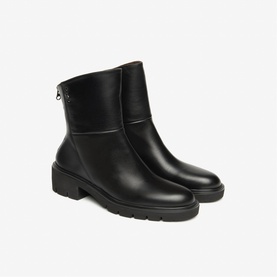 Sagar Leather Ankle Boots
