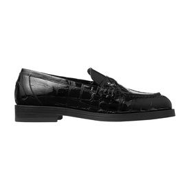 Ivy Croc-Embossed Loafers