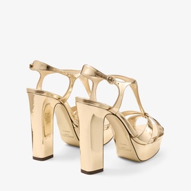 Kesia 120 Metallic Block Heeled Sandals