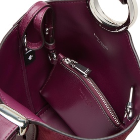 Halo Suede Mini Bucket Bag