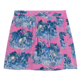 Jadys Printed Mini Flared Skirt