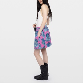 Jadys Printed Mini Flared Skirt