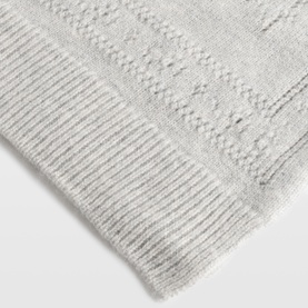 Demi Pointelle Oblong Scarf