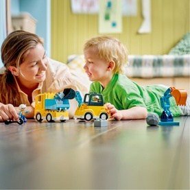 Duplo&reg; 3 in 1 Construction Vehicles Toys