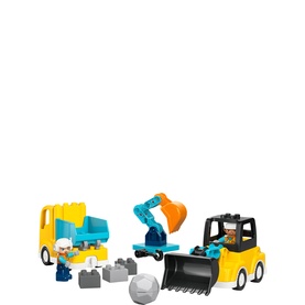Duplo&reg; 3 in 1 Construction Vehicles Toys