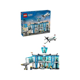 City Airport with Airplane Set