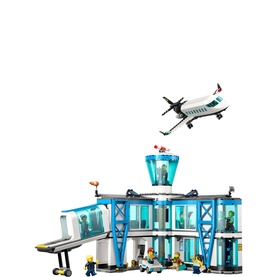 City Airport with Airplane Set