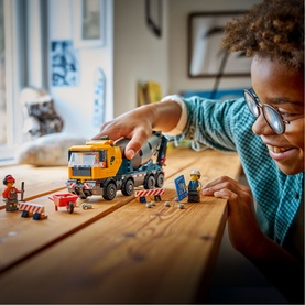 City Cement Mixer Construction Toy