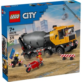 City Cement Mixer Construction Toy