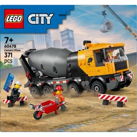 City Cement Mixer Construction Toy
