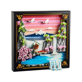 Art Japanese Cherry Blossom Landscape Wall Art