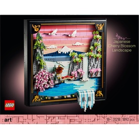 Art Japanese Cherry Blossom Landscape Wall Art