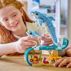 LEGO&reg; Creator 3-in-1 Sea Animals: Beautiful Dolphins