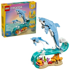 LEGO&reg; Creator 3-in-1 Sea Animals: Beautiful Dolphins