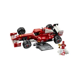 Icons Ferrari F2004 & Michael Schumacher Model Building Set for Adults