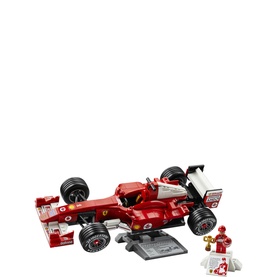 Icons Ferrari F2004 & Michael Schumacher Model Building Set for Adults