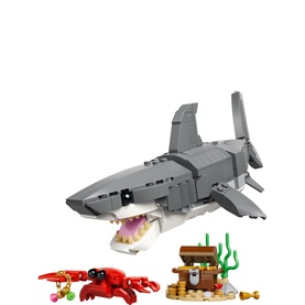 LEGO&reg; Creator Fierce Shark with a Treasure Chest Toy
