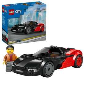 LEGO&reg; City EV Supercar Toy Building Kit and Mini Figure