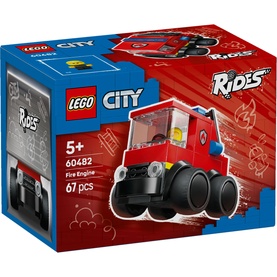 LEGO&reg; City Rides Fire Engine Toy Building Set
