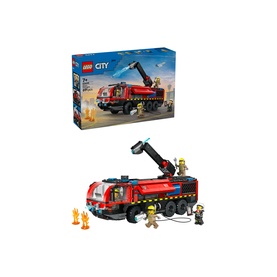 LEGO&reg; City Airport Fire Engine Toy Truck Building Set