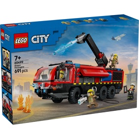 LEGO&reg; City Airport Fire Engine Toy Truck Building Set