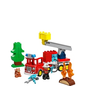 LEGO&reg; DUPLO&reg; Town Fire Engine with Hose and Firefighter
