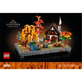 Icons Autumn Cottage Garden Model Building Kit