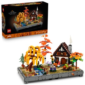 Icons Autumn Cottage Garden Model Building Kit