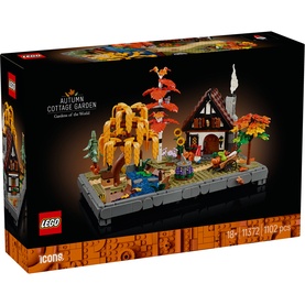 Icons Autumn Cottage Garden Model Building Kit