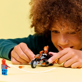 Marvel Spider-Man vs. Ghost Rider Motorcycle Set