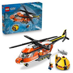 LEGO&reg; City Coast Guard Helicopter Toy Building Set
